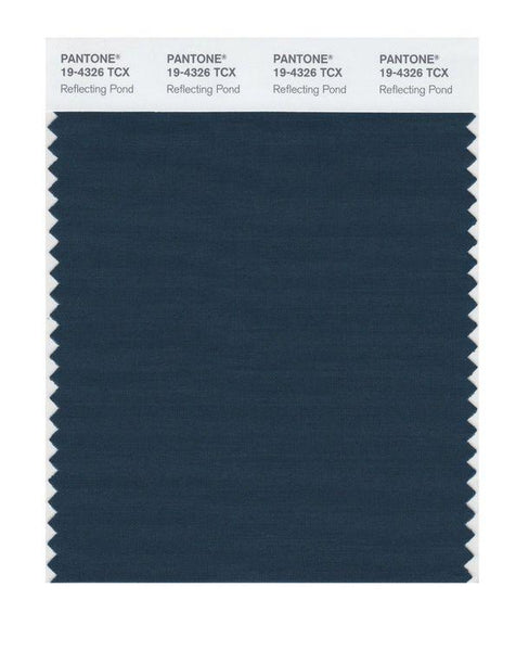 Pantone Smart 19-4326 TCX Color Swatch Card | Reflecting Pond