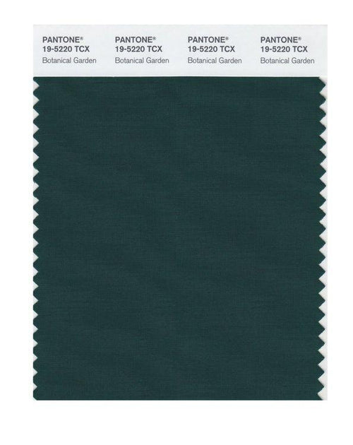 PANTONE 色見本 Pantone Smart 19-5220 TCX Color Swatch Card | Botanical Garden