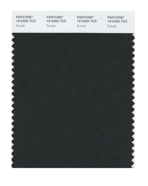 のん Pantone Smart 19-5350 TCX Color Swatch Card | Scarab | Magazine