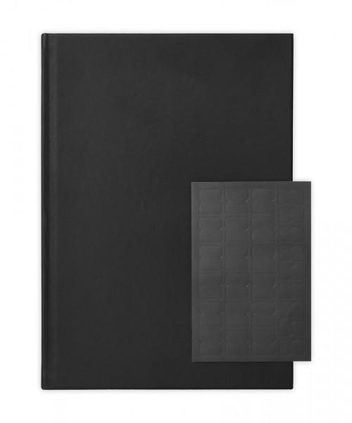 Vegan Leather Journal Noir