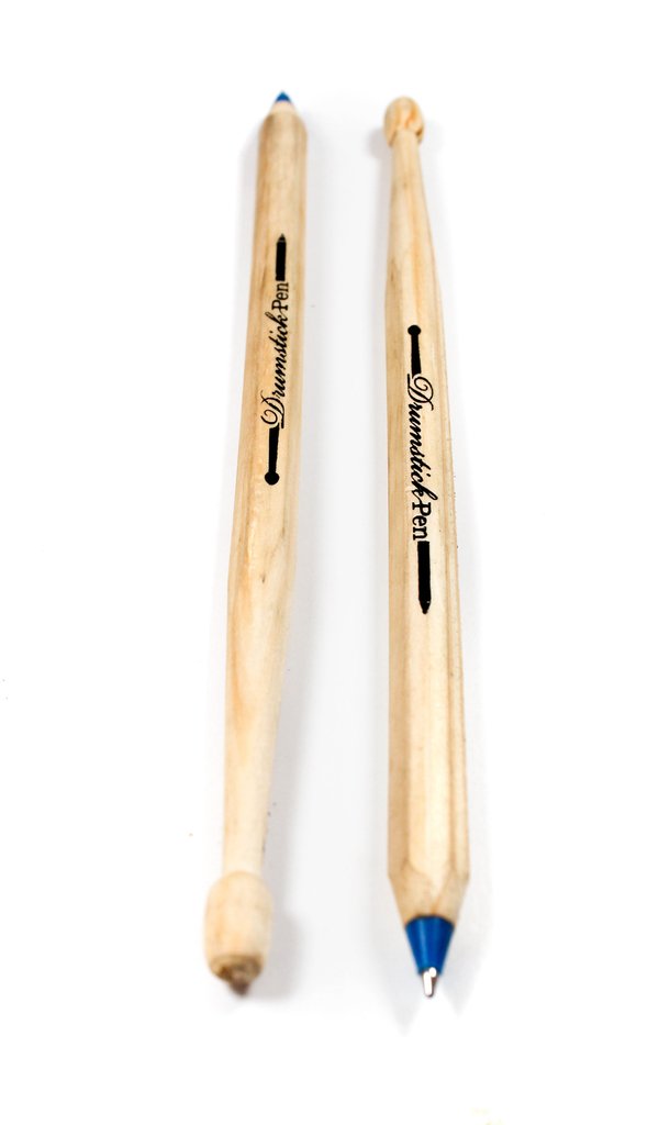Suck UK Drumstick Pen - Blue Ballpoint Pen