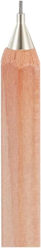 Ohto sharp pencil - Wooden mechanical pencil top eraser yellow
