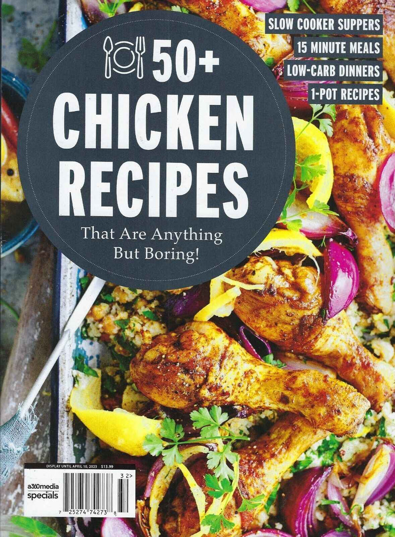 50+ Chicken Recipes Magazine