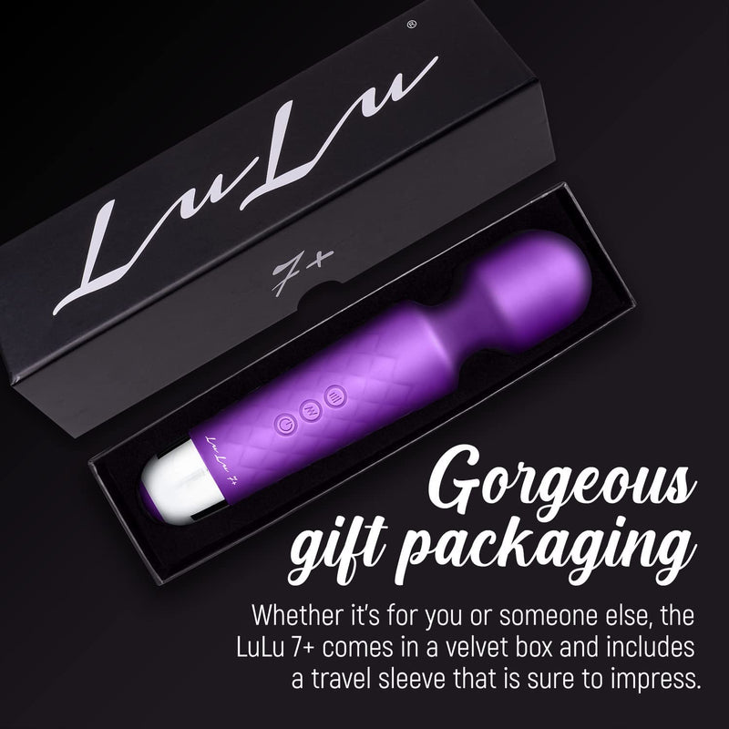 Purple Lulu 7+ Handheld Electric Personal Massager
