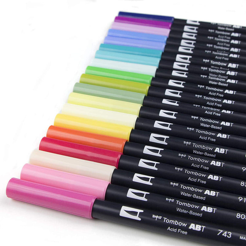Tombow - Dual Brush Pen: Art Markers Floral Palette