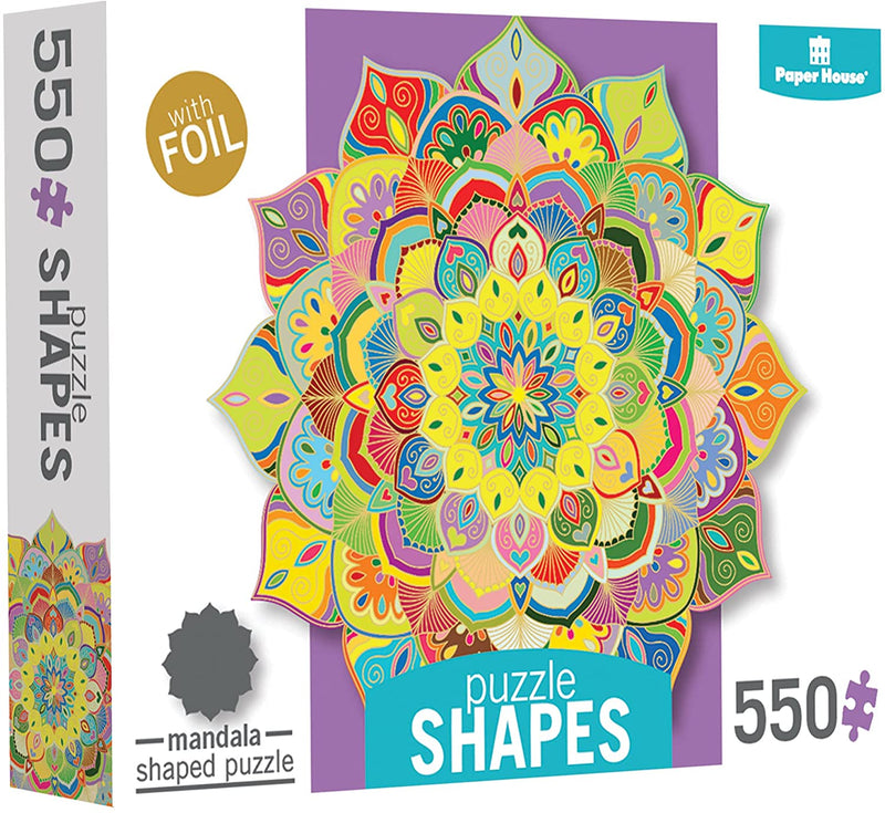 Mandala 550-Pieces Jigsaw Puzzle