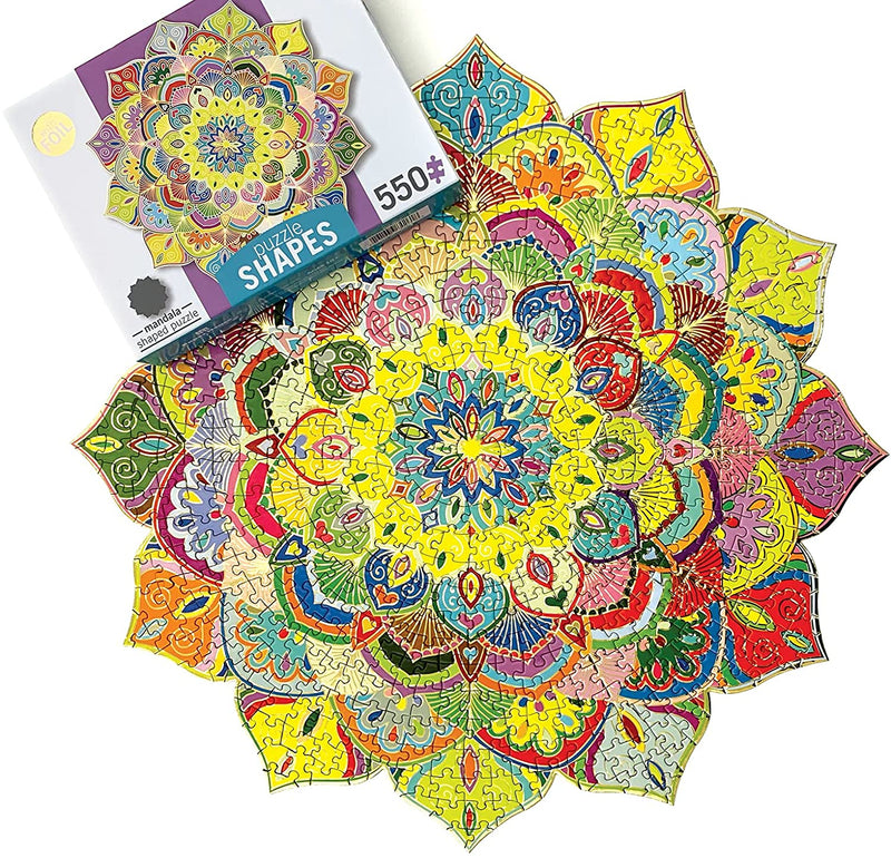 Mandala 550-Pieces Jigsaw Puzzle