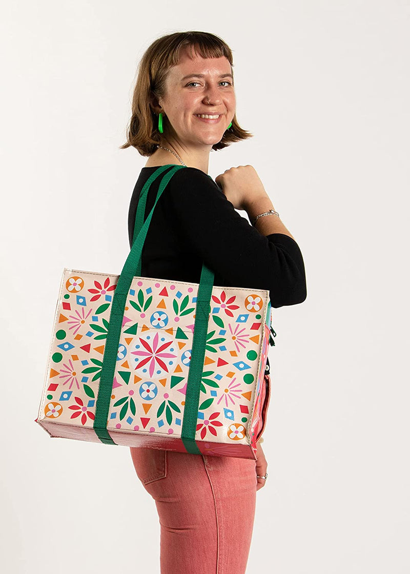 Blue Q Shoulder Totes: The Carry Everywhere Bag With a Hefty Zipper