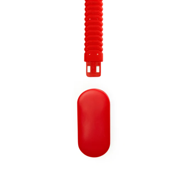 Rechargeable Clip Book Light Red