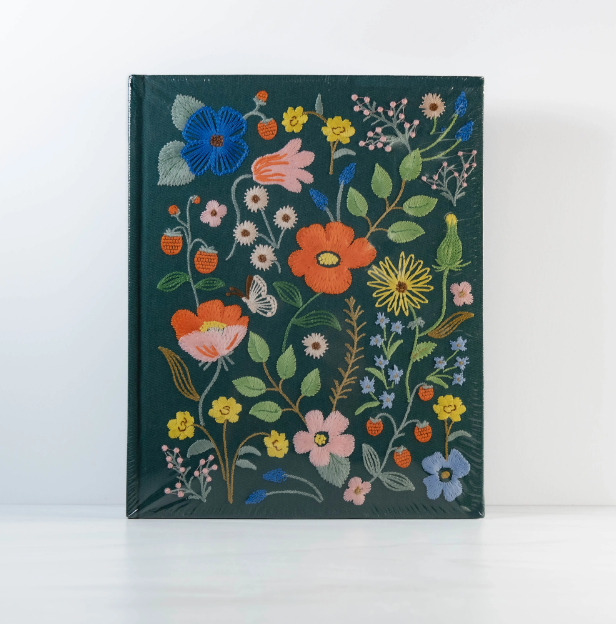 Rifle Paper Co. - Embroidered Fabric Sketchbook