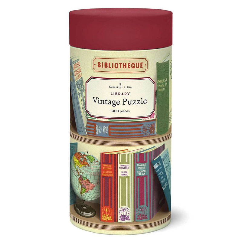 Cavallini & Co. Library Books Puzzle 1000 PCS