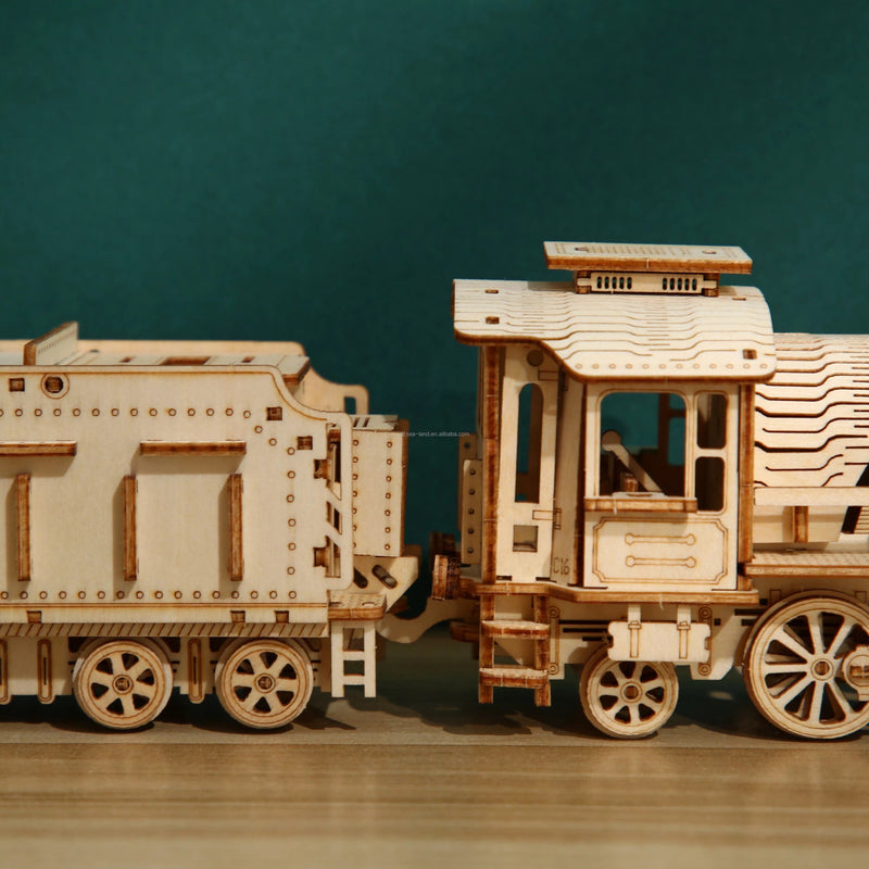 3D Wooden Puzzles DIY Educational Desk Toys