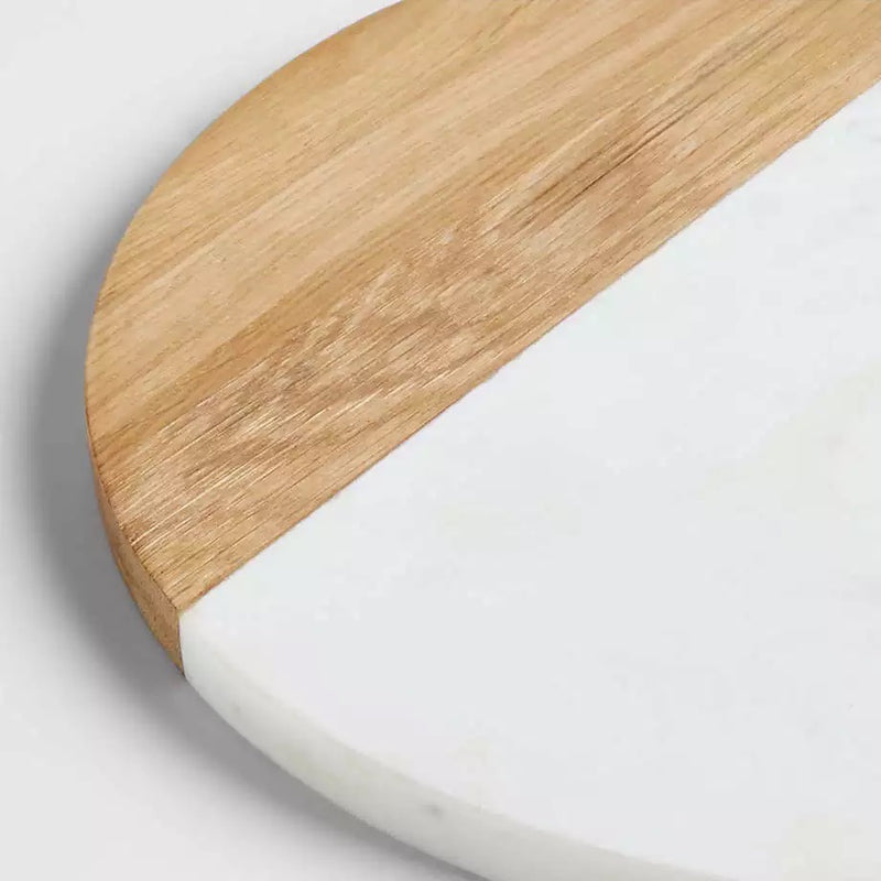 SINT Natural Wooden And Marble Chopping Board