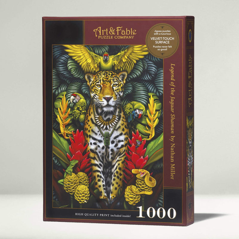 Legend of The Jaguar 1000 Pieces Jigsaw Puzzle