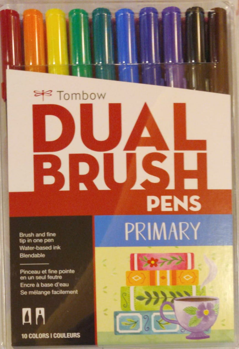 Tombow - Dual Brush Pen: Primary Set
