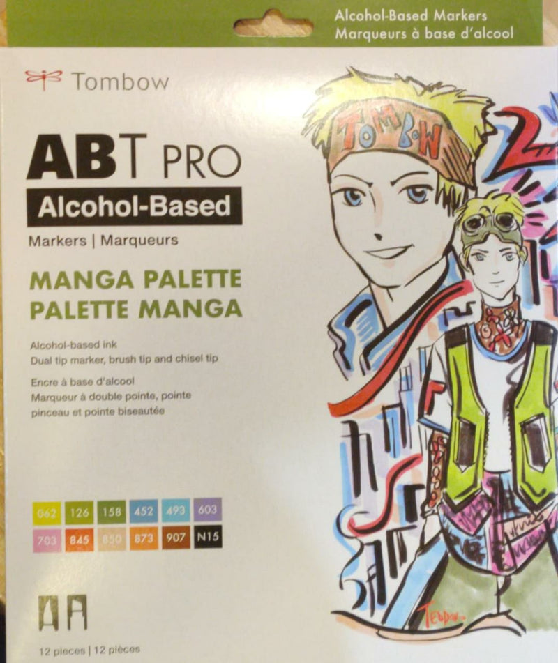 ABT Pro Alcohol Based Art Makers Manga