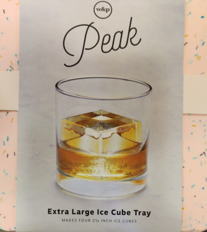 Peak Extra Large Ice Tray Pink