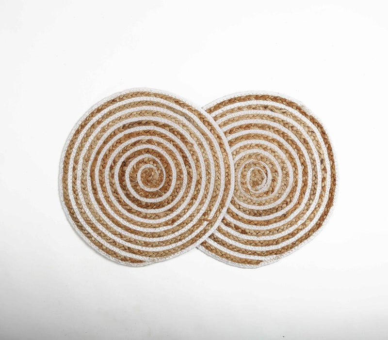 Eco Friendly Braided Jute Placemats (set of 2)_1