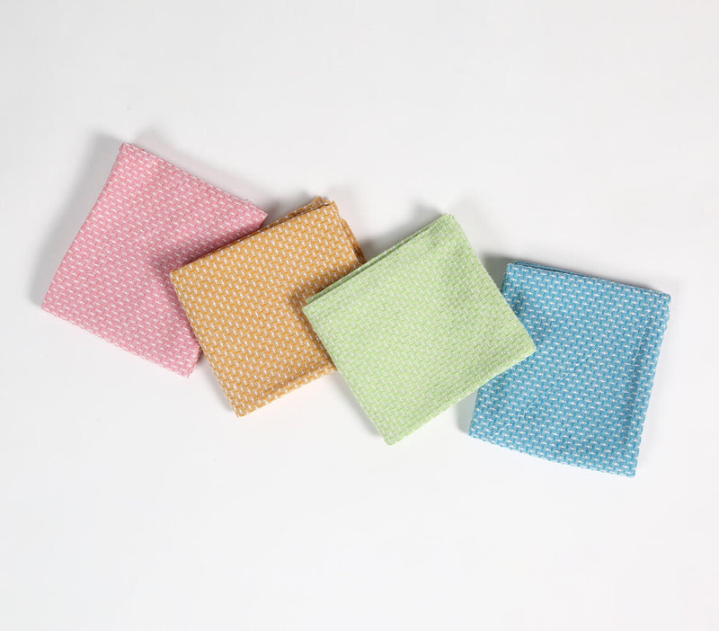 Solid Cotton Kitchen Towels (set of 4)