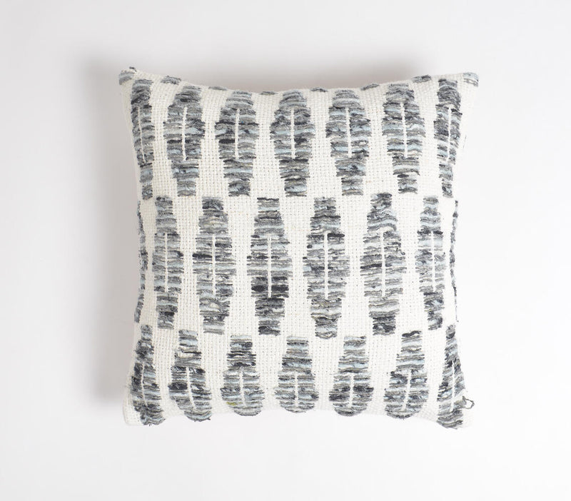 Textured Eclectic Grey Cushion cover