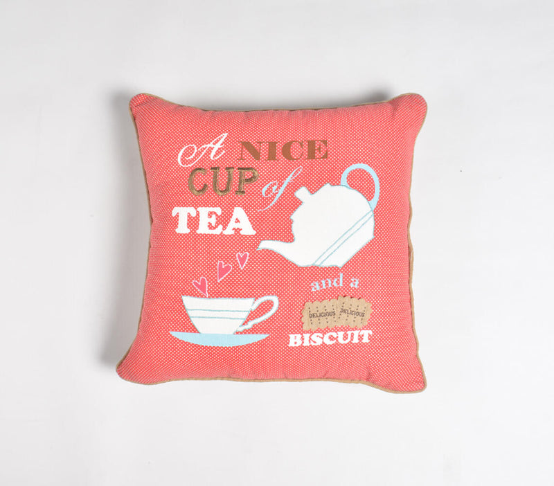 Tea & Biscuits Cushion cover