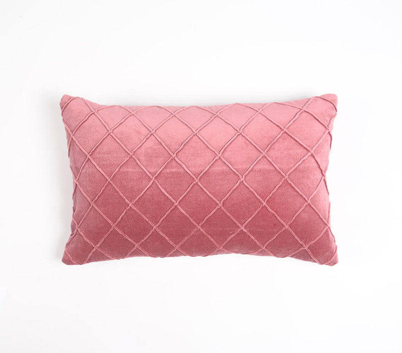 Dyed Cotton Lumbar Cushion Cover_3