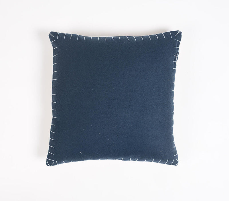 Hand Stitched Woolen Cushion cover