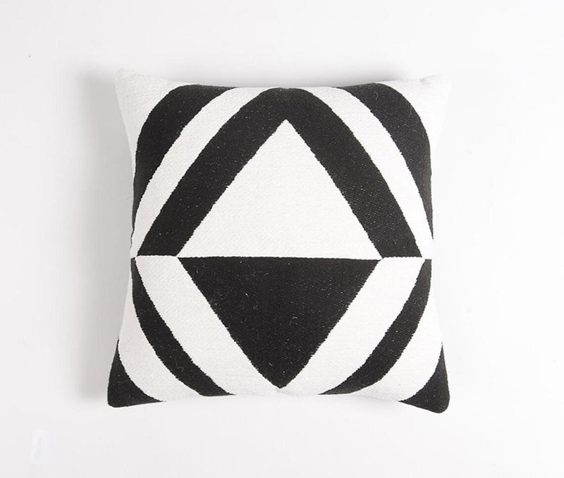Positive Negative Monochrome Cushion cover