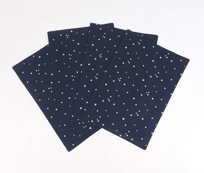 Starry Printed Handwoven Placemats (set of 4)