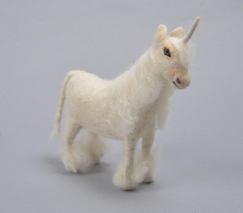 Handmade Felt Cotton Unicorn Toy