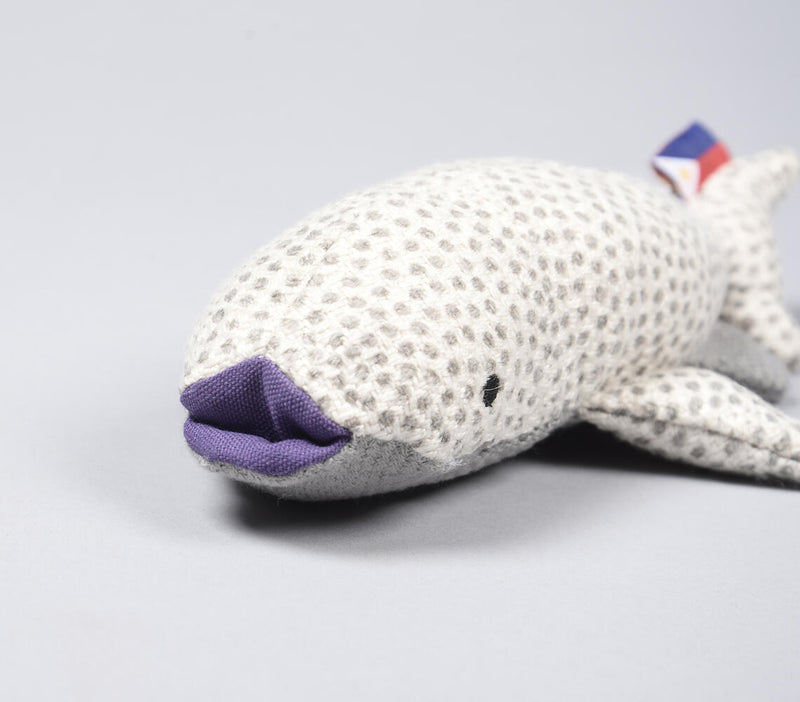 Recycled Fabric Plush Dolphin Toy