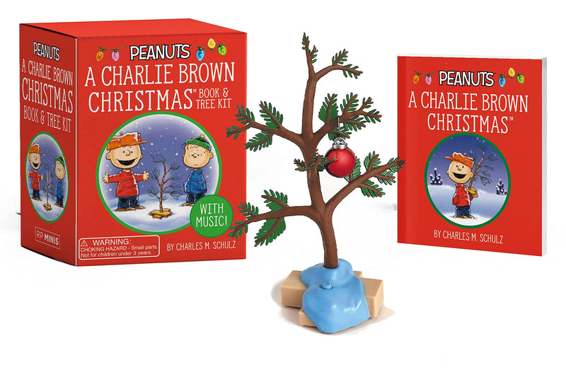 Peanuts A Charlie Brown Christmas - Book & Tree Kit
