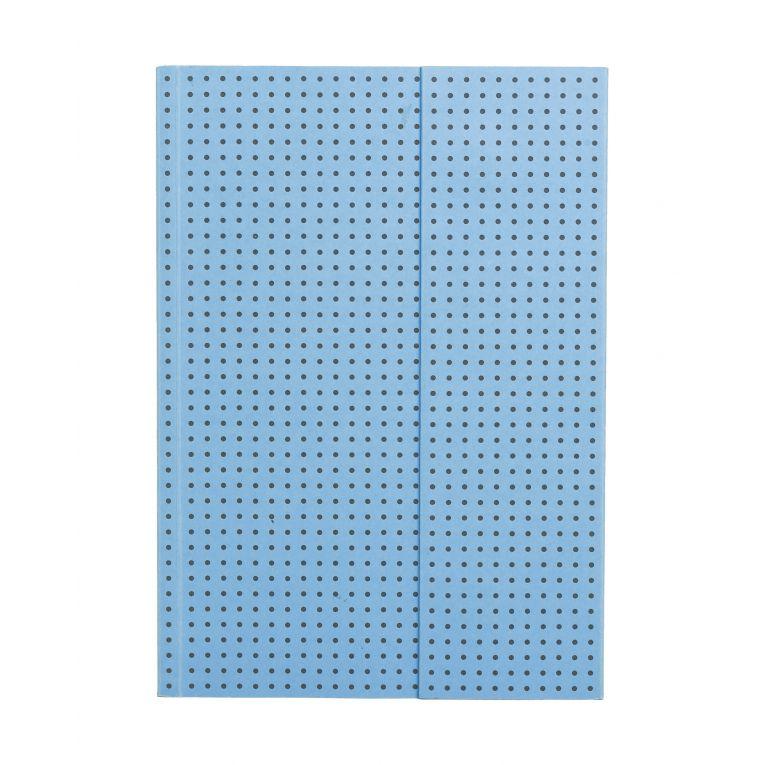 A5 Blue on Grey Circulo Notebook-Lined