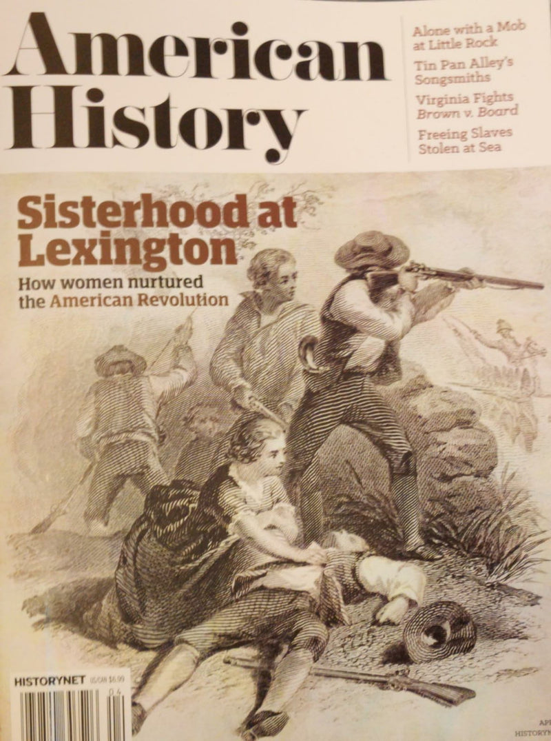 american history magazine april 2022