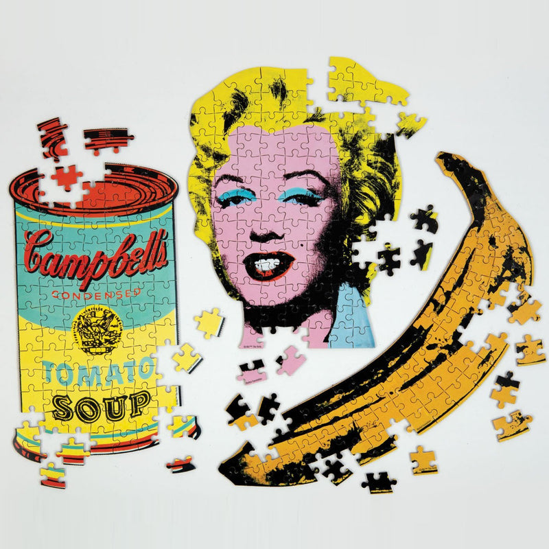 Andy Warhol Banana 100 Piece Mini Shaped Jigsaw Puzzle