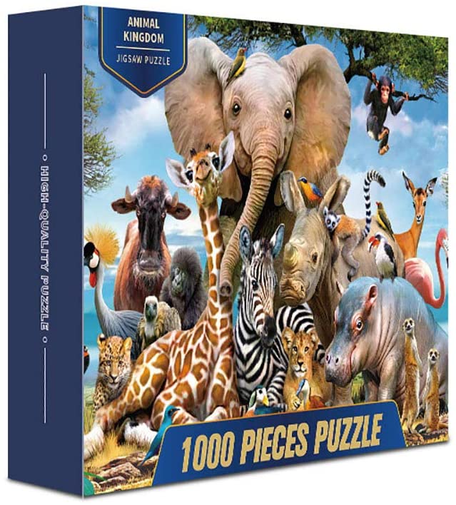 Animal Kingdom 1000 Pieces Jigsaw Puzzle