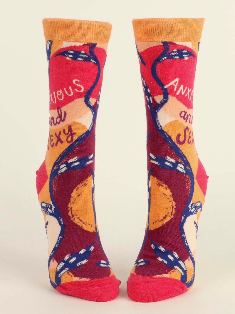 Anxious And Sexy Crew Socks
