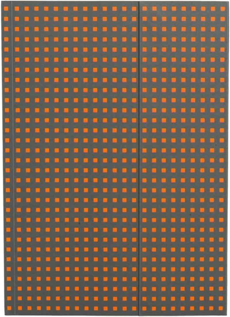 B5 Grey On Orange Lined
