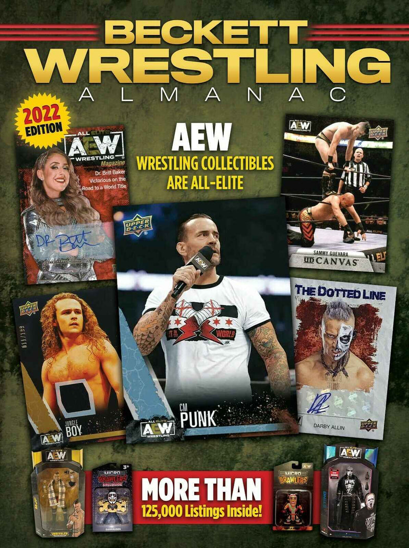 beckett wrestling magazine 2022 edition