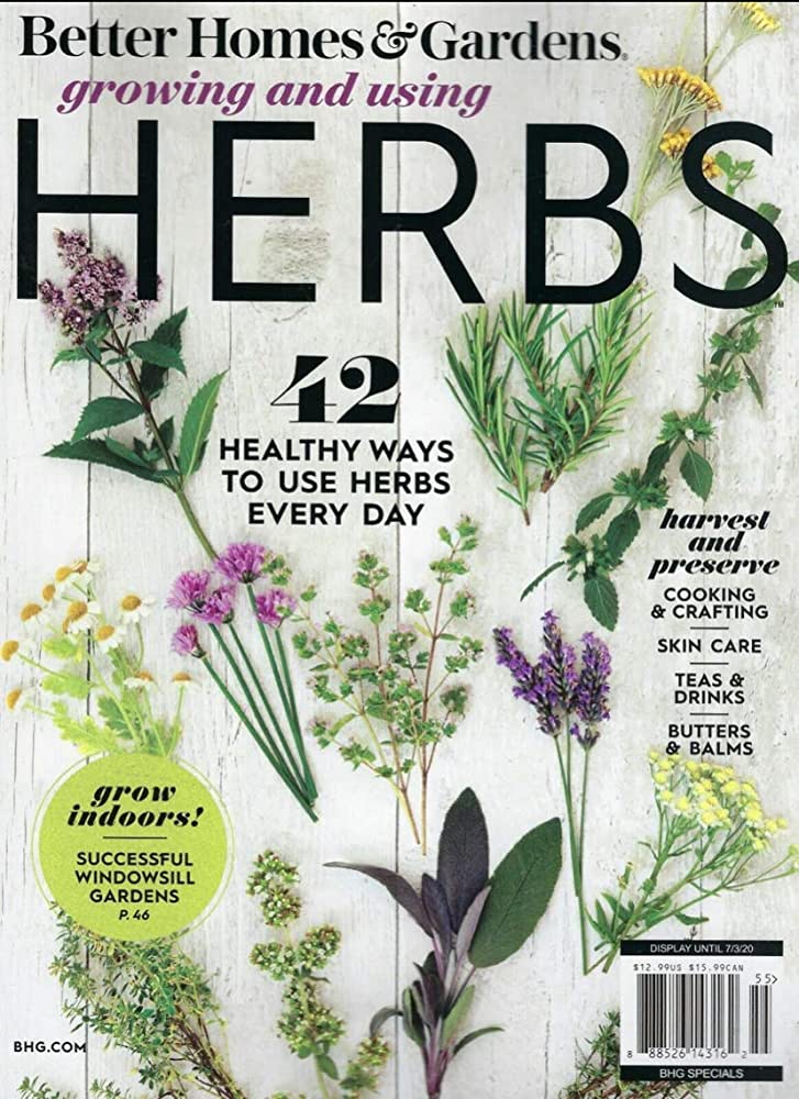 Better Homes & Gardens Herbs Magazine