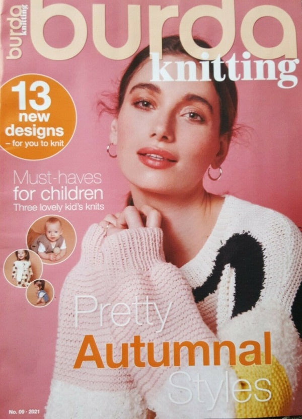 burda knitting magazine issue 09