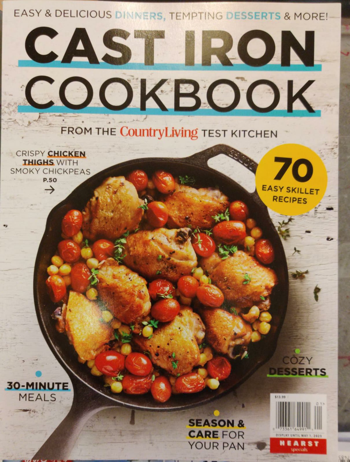 Cast Iron Cookbook Magazine