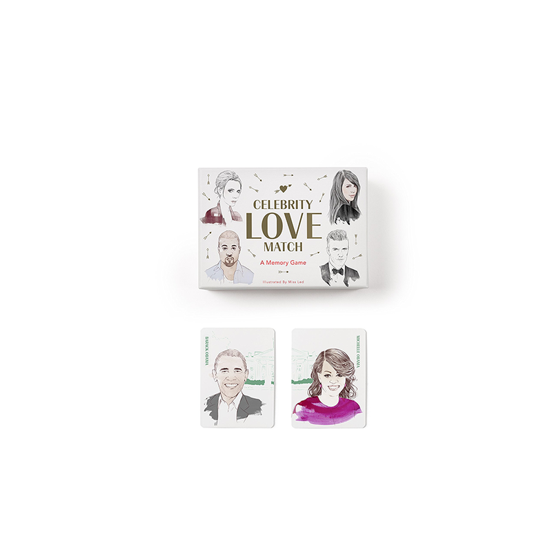 Celebrity Love Match A Memory Game