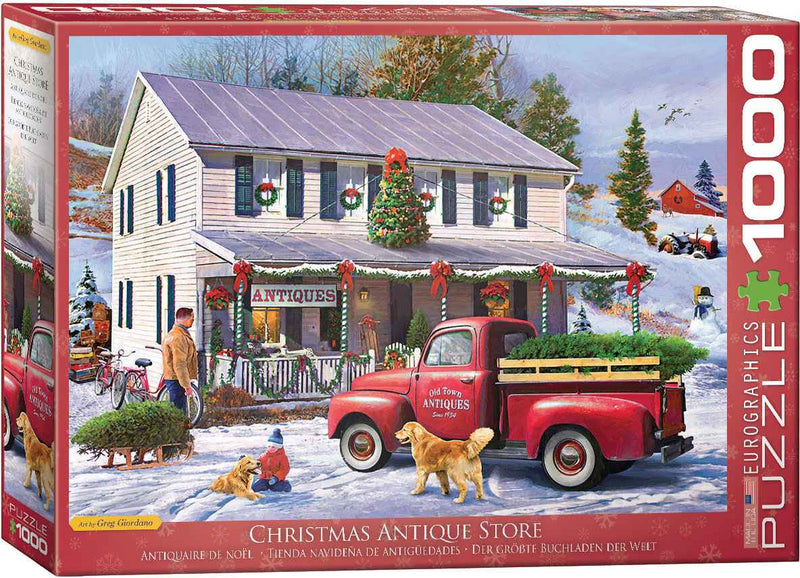 Christmas Antique Store 1000 Piece Puzzle