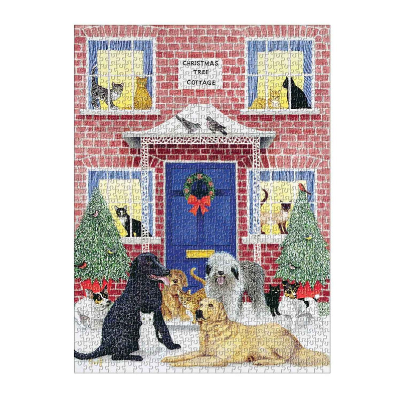 Christmas Cottage 1000 Piece Puzzle