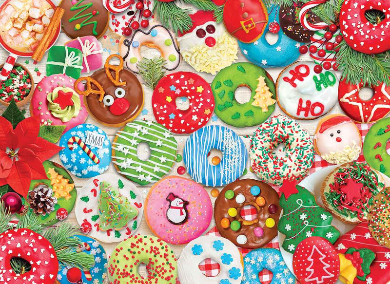 Christmas Donuts 1000 Jigsaw Puzzle