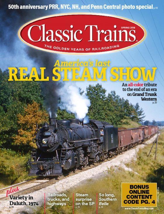 classic trains magazine spring 2018