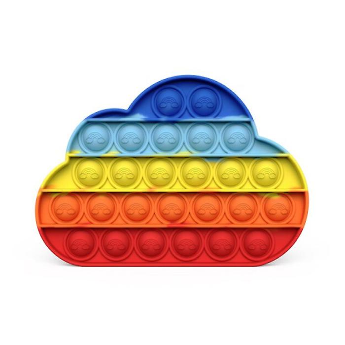 Cloud Rainbow Pop It Toys for Child