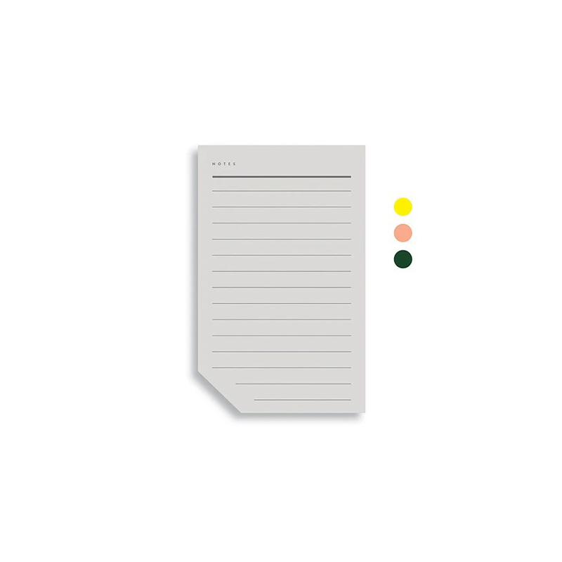 Colorblock Pad Large - Yellow