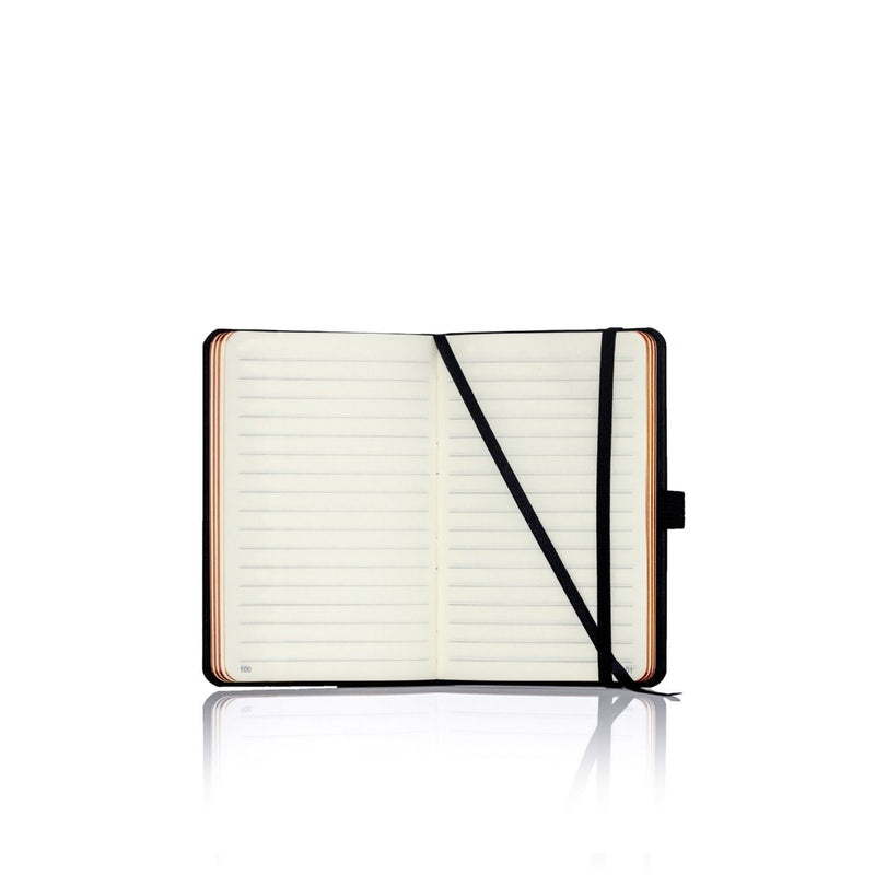 Art Deco Pocket Ivory Notebook - Copper